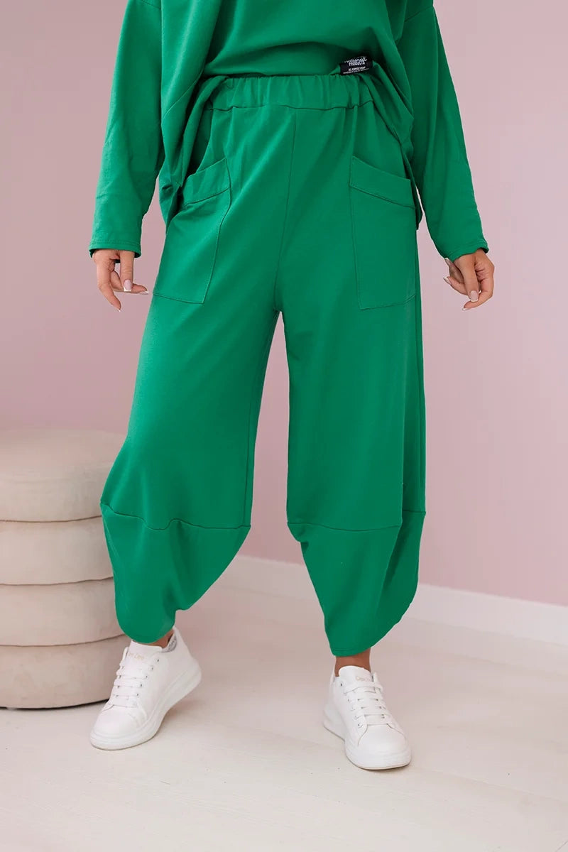 Dámská bavlněná souprava mikina + kalhoty Cerise