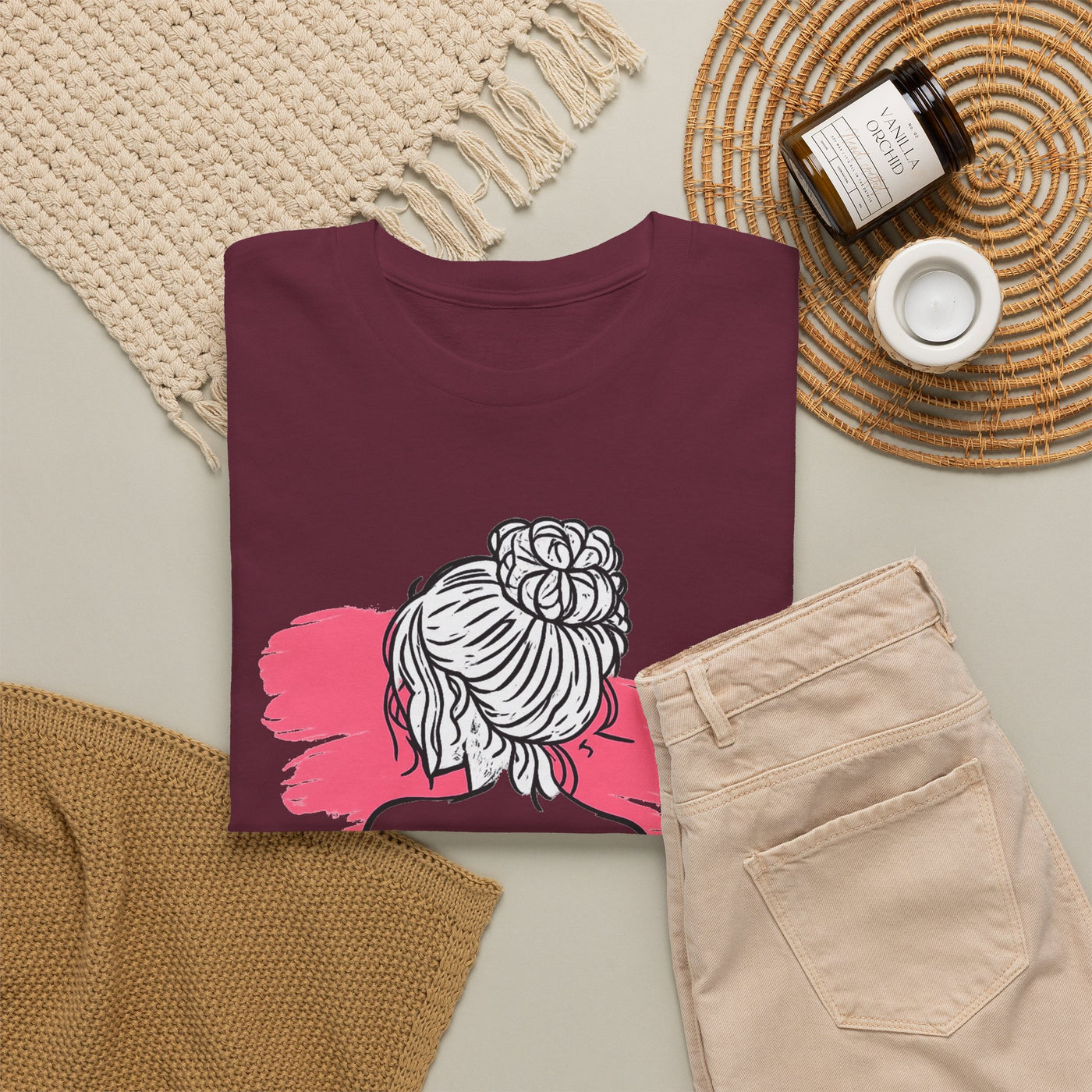 T-shirt damski bawełniany z grafiką Ty > wszystko Bellezza