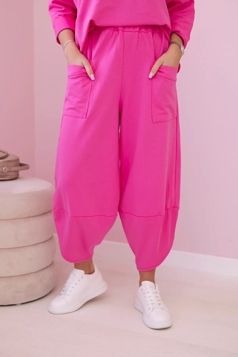 Dámská bavlněná souprava mikina + kalhoty Cerise