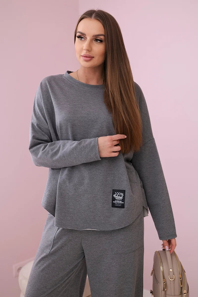 Dámská bavlněná souprava mikina + kalhoty Cerise