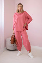 Komplet damski bawełniany bluza + spodnie Cerise