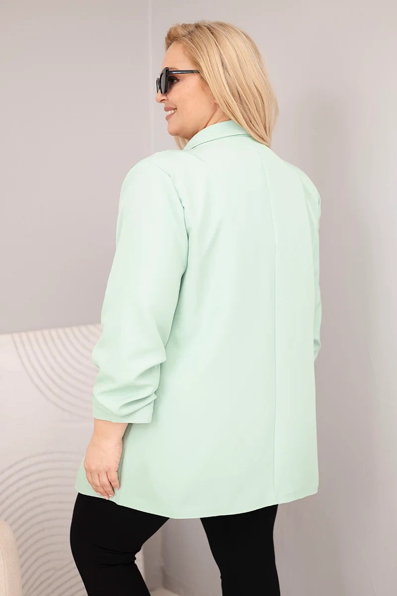 Marynarka damska Plus Size elegancka oversize Libera