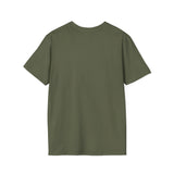 T-shirt damski bawełniany z minimalistycznym napisem Élégance
