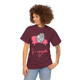 T-shirt damski bawełniany z grafiką Ty > wszystko Bellezza