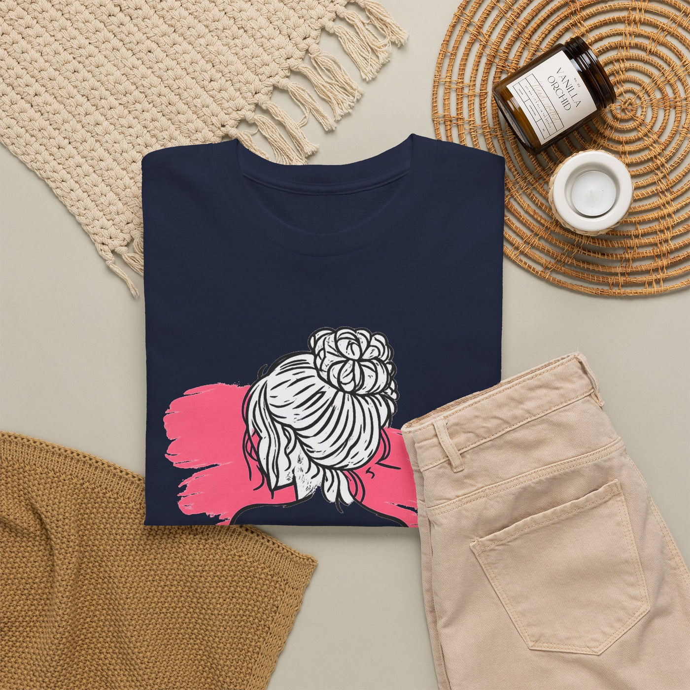 T-shirt damski bawełniany z grafiką Ty > wszystko Bellezza