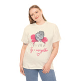 T-shirt damski bawełniany z grafiką Ty > wszystko Bellezza