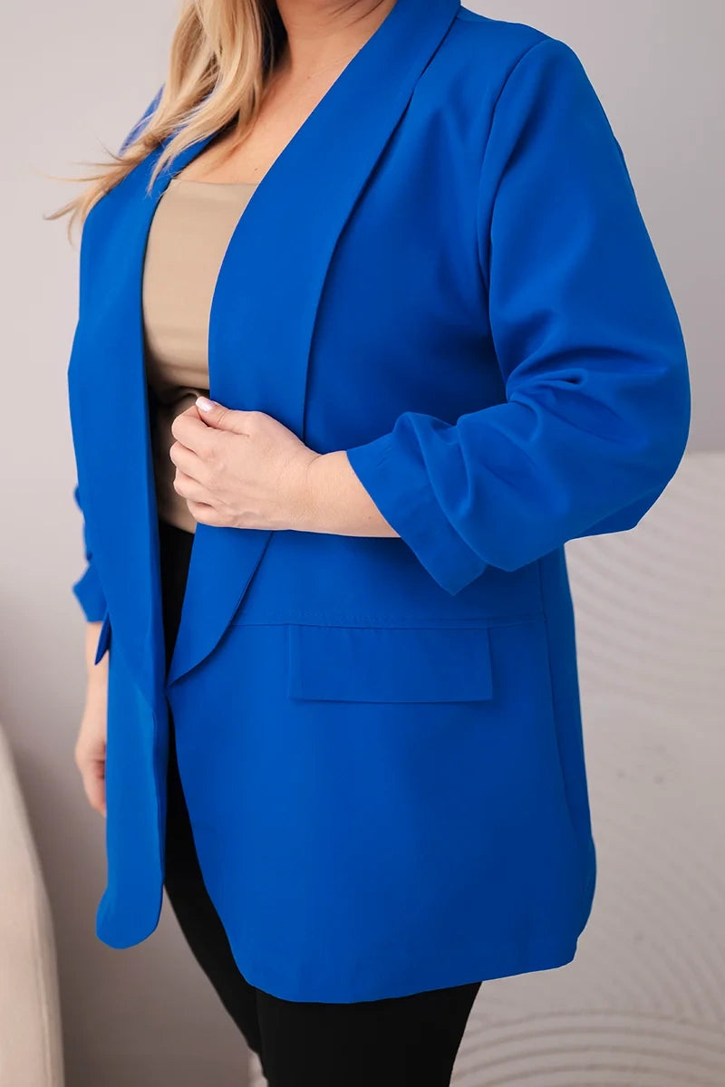 Marynarka damska Plus Size elegancka oversize Libera