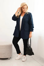 Marynarka damska Plus Size elegancka oversize Libera