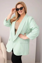 Marynarka damska Plus Size elegancka oversize Libera