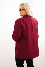 Marynarka damska Plus Size elegancka oversize Libera
