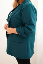 Marynarka damska Plus Size elegancka oversize Libera