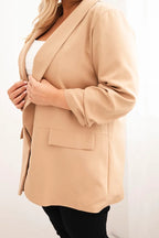 Marynarka damska Plus Size elegancka oversize Libera