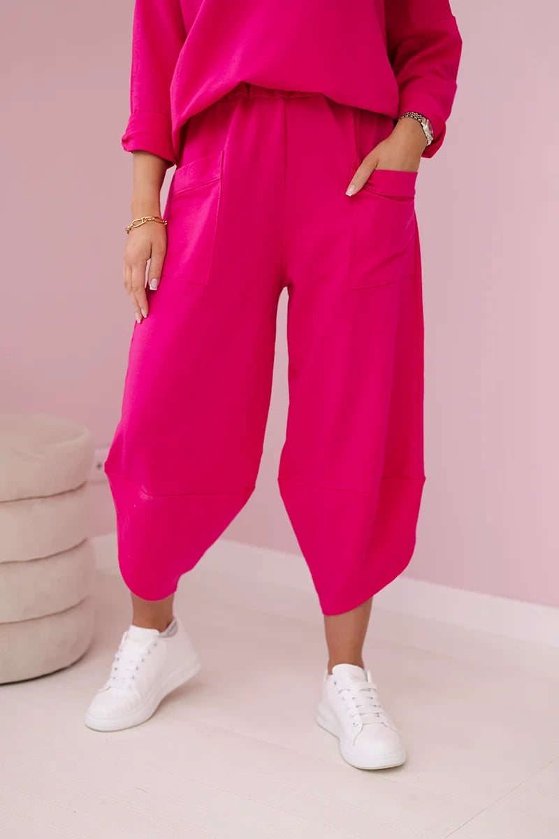 Dámská bavlněná souprava mikina + kalhoty Cerise