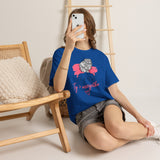 T-shirt damski bawełniany z grafiką Ty > wszystko Bellezza