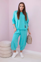 Komplet damski bawełniany bluza + spodnie Cerise
