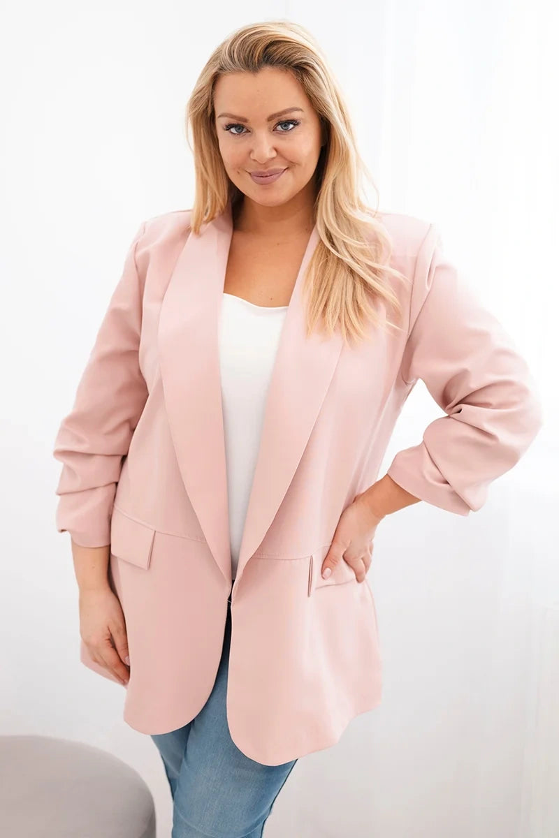 Marynarka damska Plus Size elegancka oversize Libera