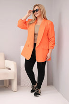 Marynarka damska Plus Size elegancka oversize Libera
