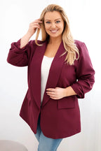 Marynarka damska Plus Size elegancka oversize Libera