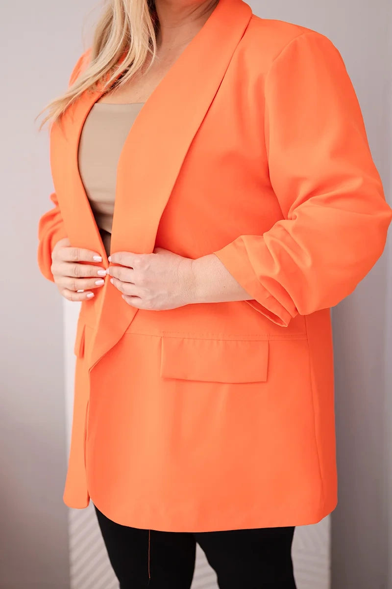 Marynarka damska Plus Size elegancka oversize Libera