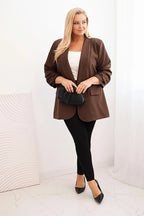 Marynarka damska Plus Size elegancka oversize Libera