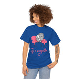 T-shirt damski bawełniany z grafiką Ty > wszystko Bellezza