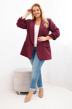 Marynarka damska Plus Size elegancka oversize Libera