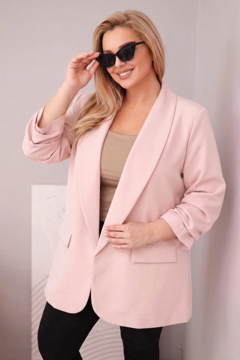Marynarka damska Plus Size elegancka oversize Libera