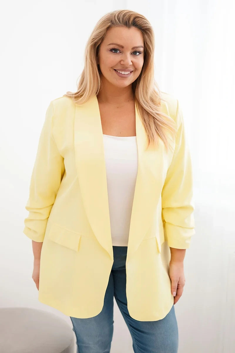 Marynarka damska Plus Size elegancka oversize Libera