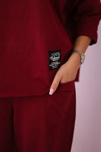 Komplet damski bawełniany bluza + spodnie Cerise