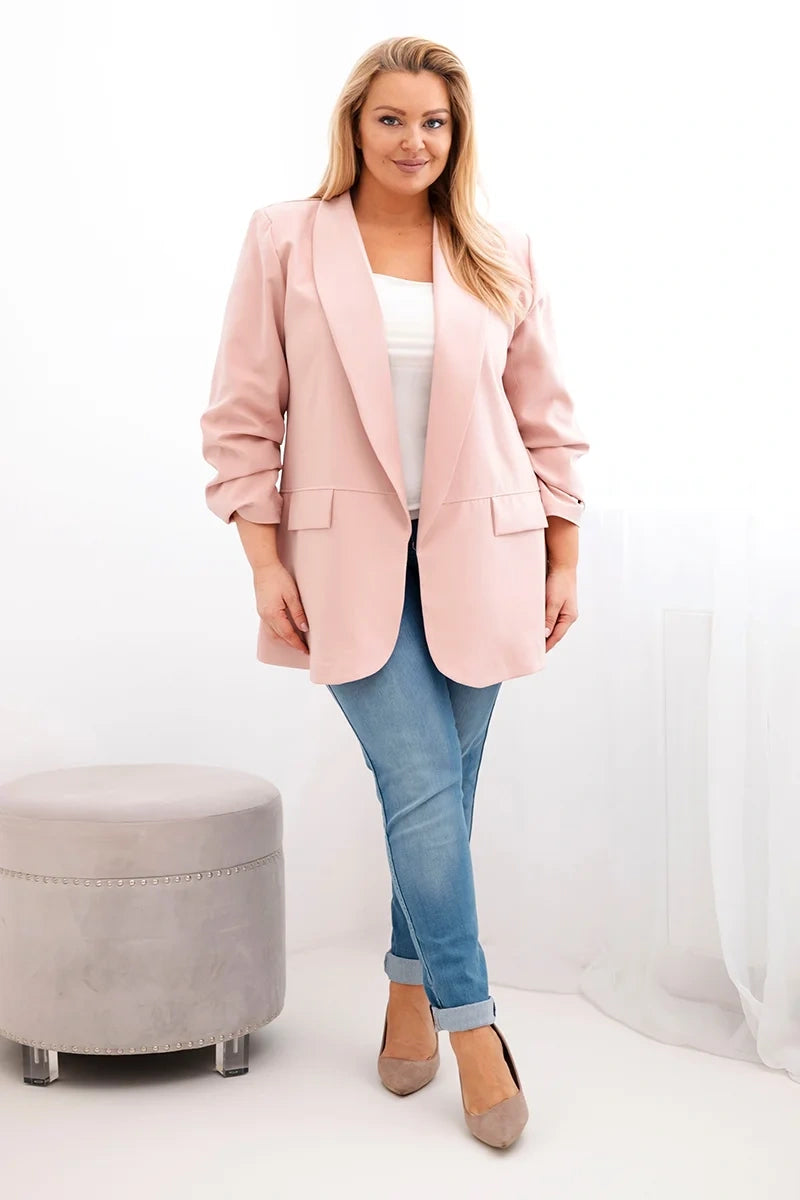 Marynarka damska Plus Size elegancka oversize Libera