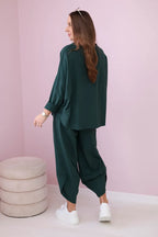 Komplet damski bawełniany bluza + spodnie Cerise