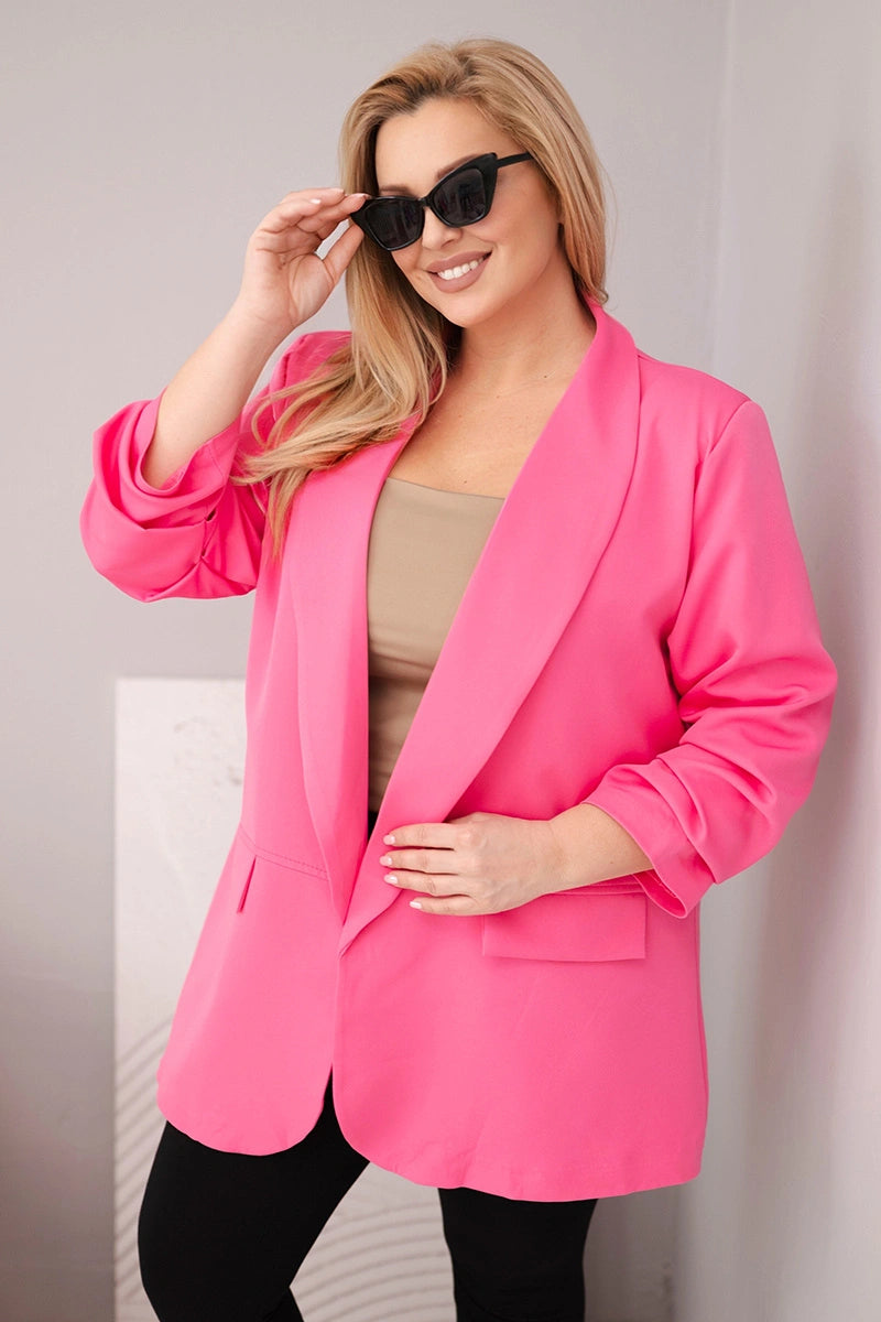 Marynarka damska Plus Size elegancka oversize Libera