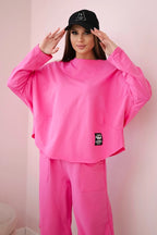 Komplet damski bawełniany bluza + spodnie Cerise