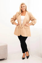 Marynarka damska Plus Size elegancka oversize Libera