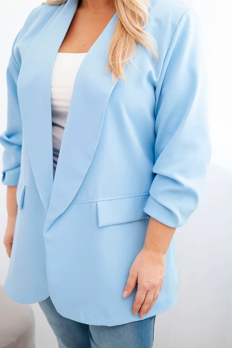 Marynarka damska Plus Size elegancka oversize Libera