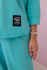 Dámská bavlněná souprava mikina + kalhoty Cerise