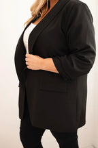 Marynarka damska Plus Size elegancka oversize Libera