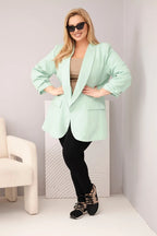 Marynarka damska Plus Size elegancka oversize Libera