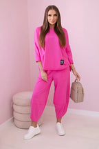 Komplet damski bawełniany bluza + spodnie Cerise
