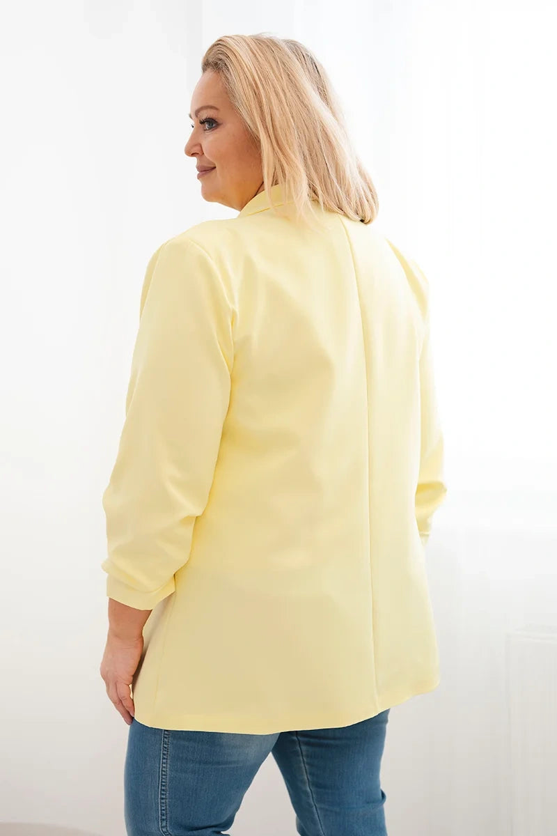 Marynarka damska Plus Size elegancka oversize Libera