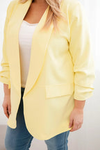 Marynarka damska Plus Size elegancka oversize Libera