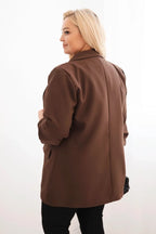 Marynarka damska Plus Size elegancka oversize Libera
